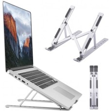 Adjustable & Foldable 10" to 17.5" 6 Angles Travel Laptop Stand